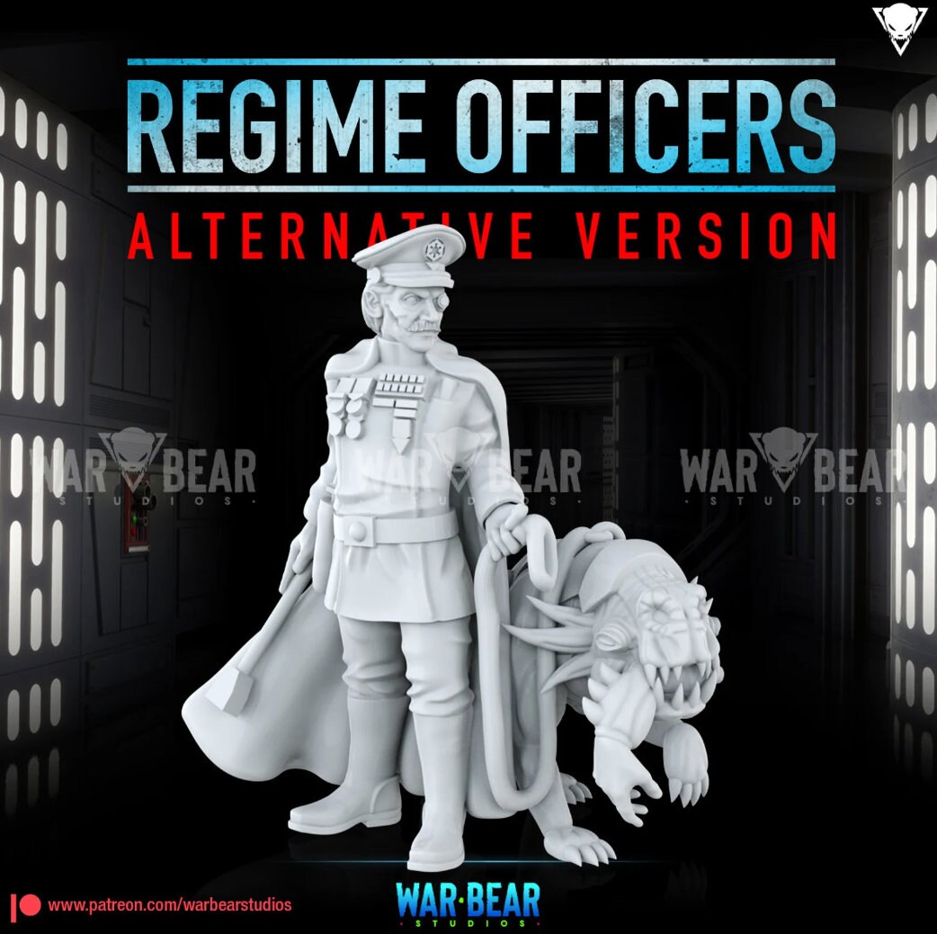 Legion Imperial Regime Officers (Custom Order) - product image 8 of 9