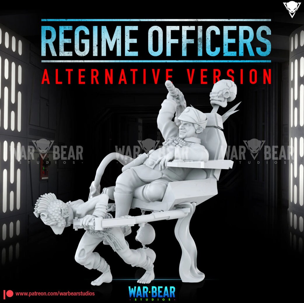 Legion Imperial Regime Officers (Custom Order) - product image 9 of 9