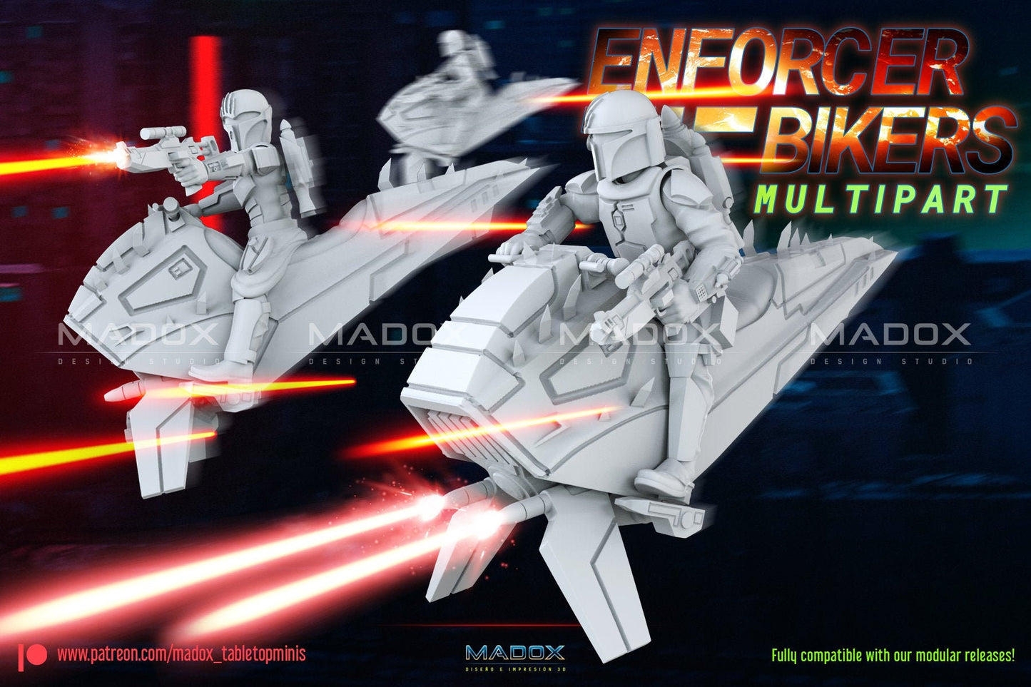 Legion Enforcer Bikers (Custom Order) - product image 2 of 5