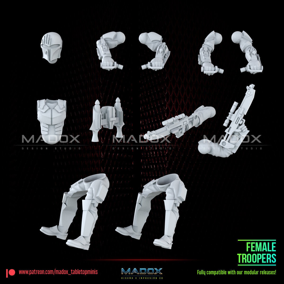 Legion Enforcer Bikers (Custom Order) - product image 5 of 5