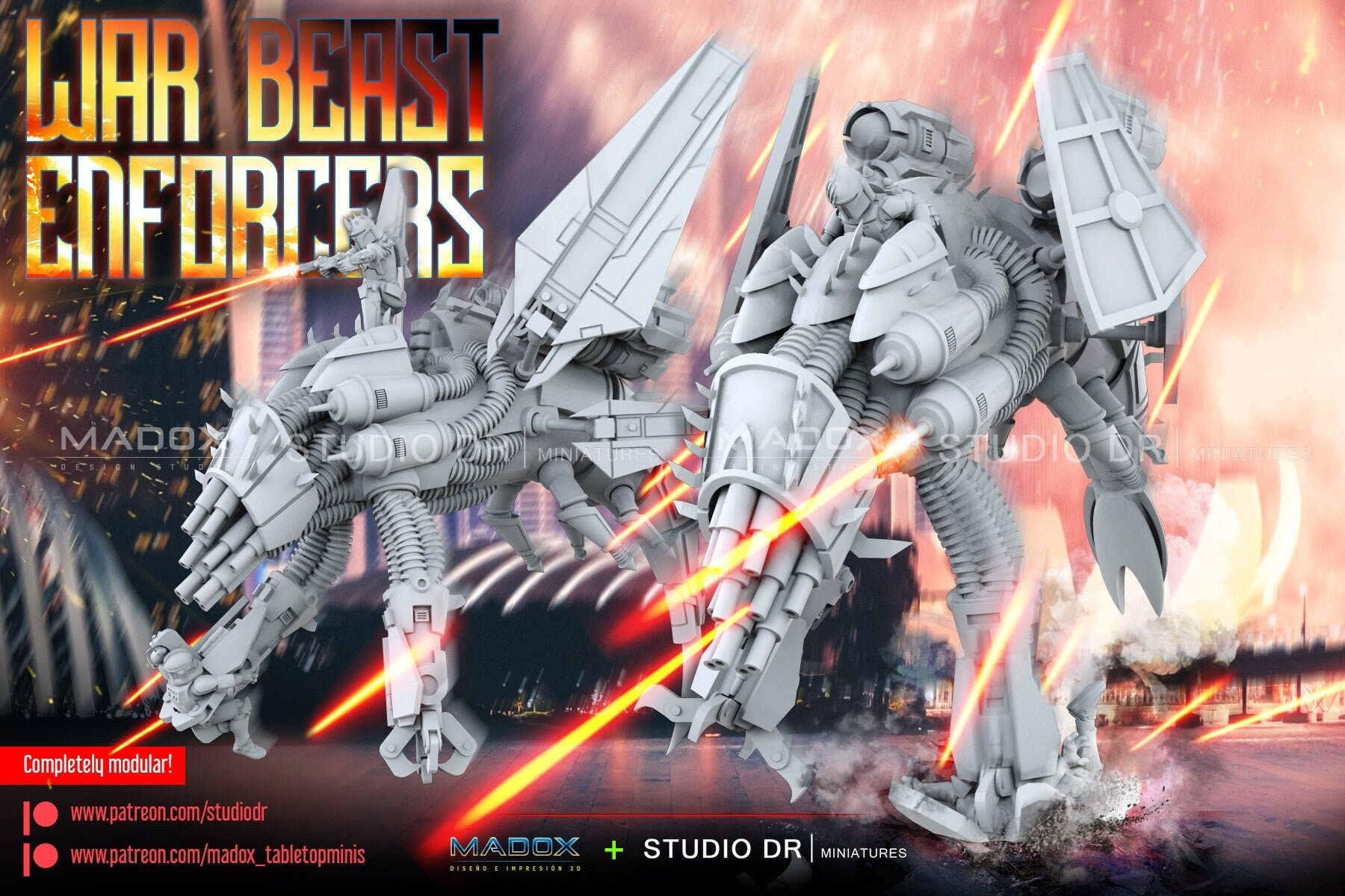 Legion War Beast Enforcers (Custom Order) - product image 2 of 5