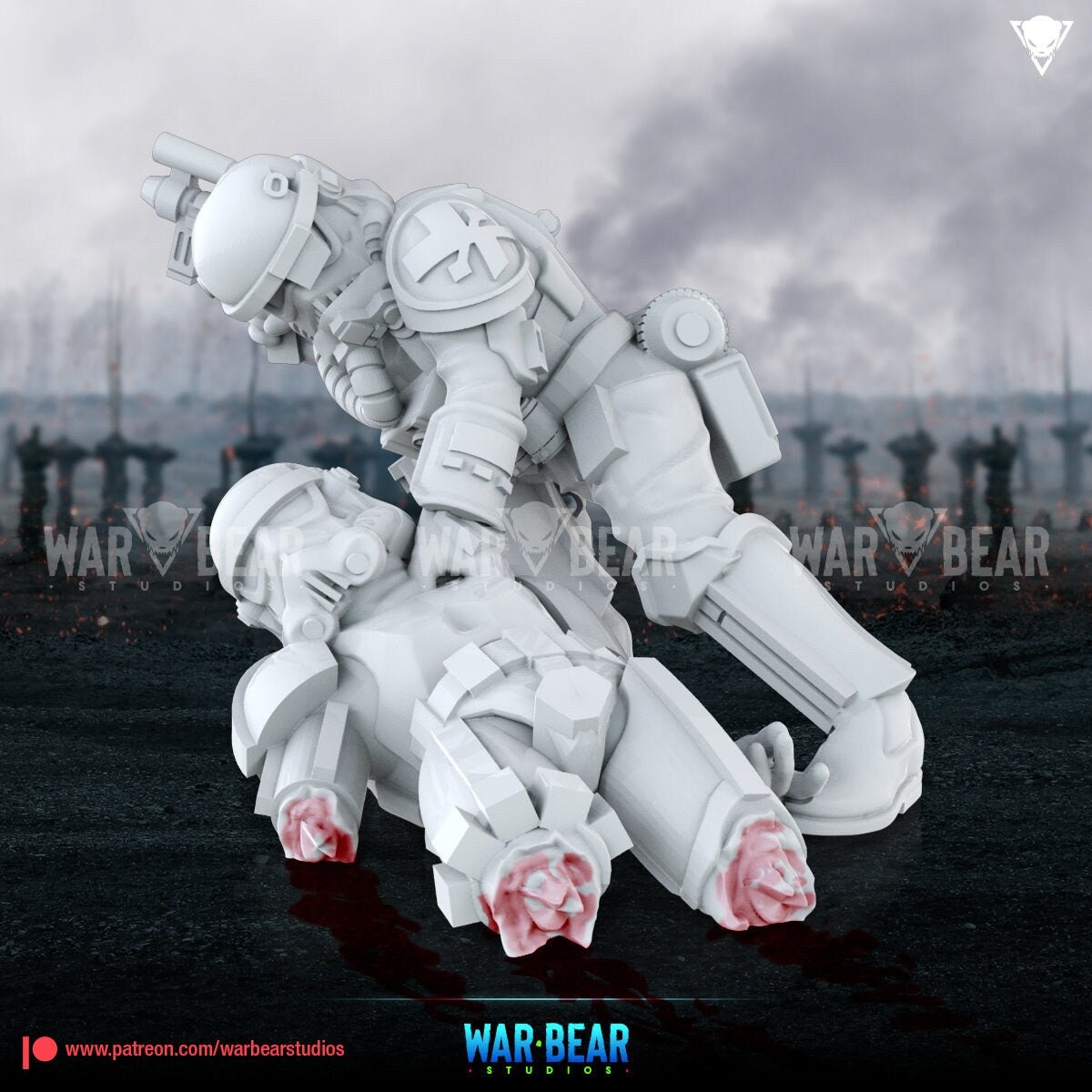 Legion Buckethead Combat Medics (Custom Order) - product image 4 of 5