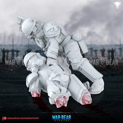 Legion Buckethead Combat Medics (Custom Order) - product image 4 of 5