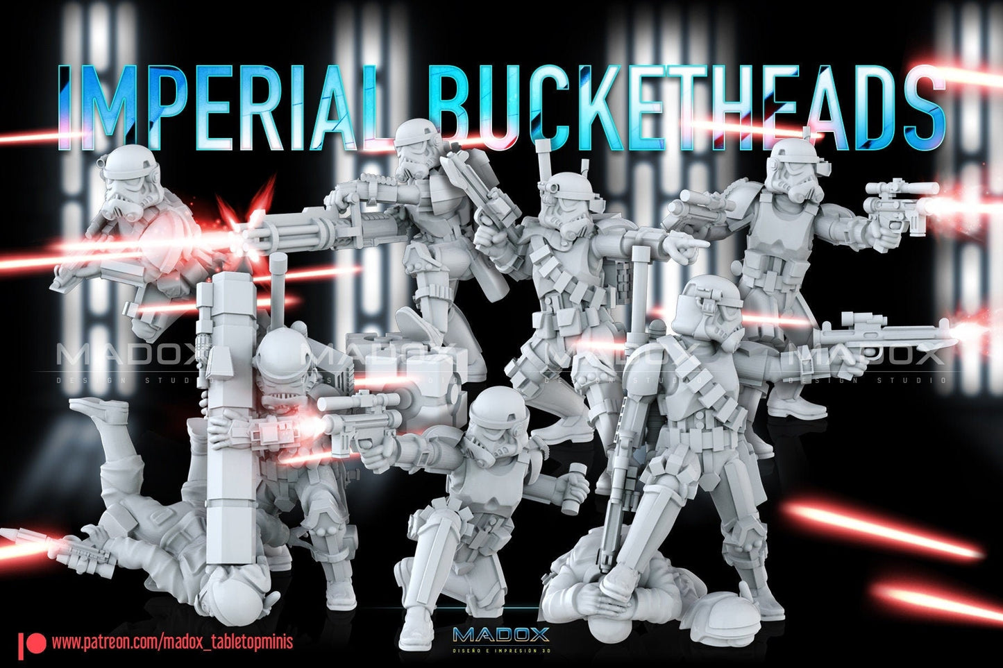 Legion Imperial Bucketheads (Custom Order) - product image 1 of 5