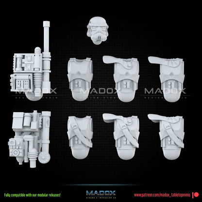 Legion Imperial Bucketheads (Custom Order) - product image 4 of 5