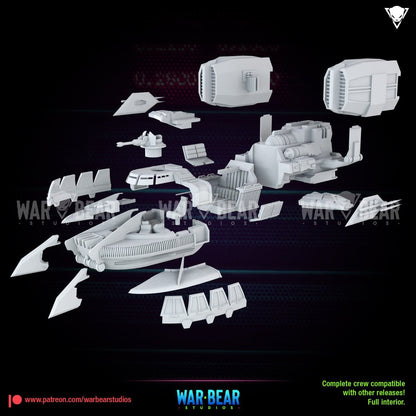 Legion Pirate Battle Tank (Custom Order) - product image 2 of 4