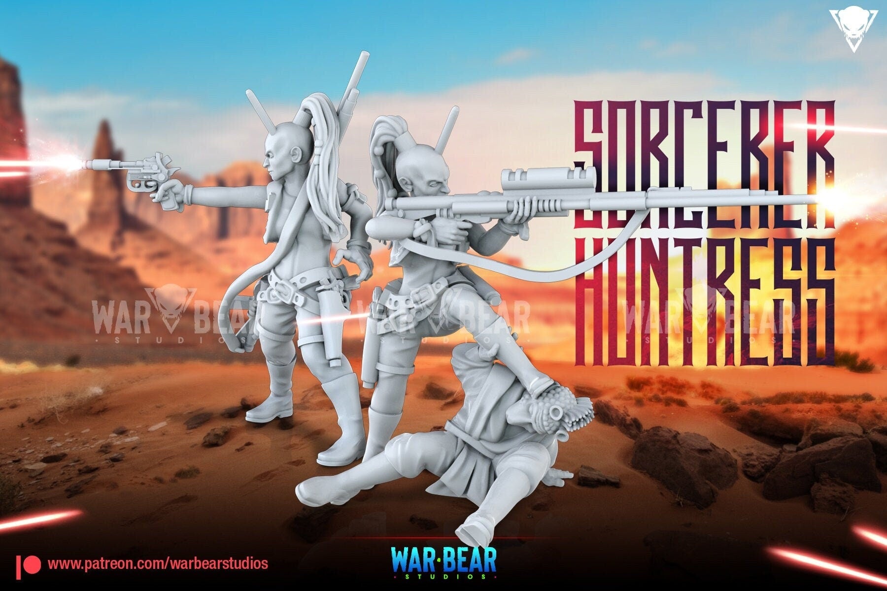 Legion Sorcerer Huntress (Custom Order) - product image 1 of 4