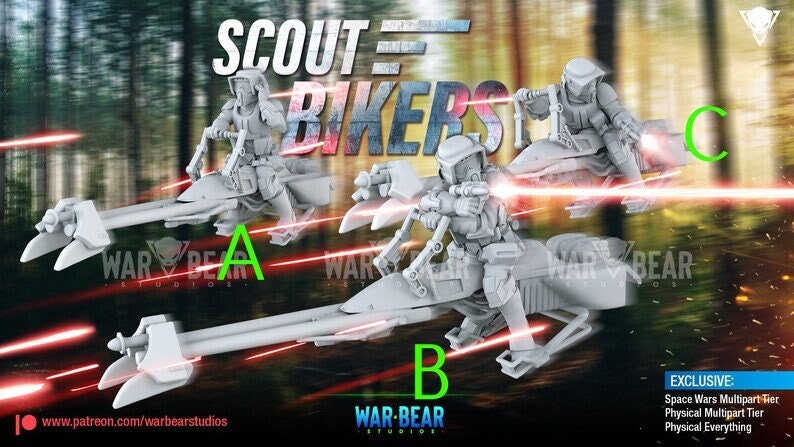 Legion Scout Bikers (Custom Order) - product image 1 of 3