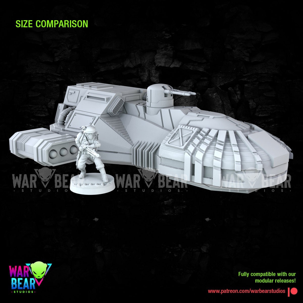 Legion -Insurgent Hovertank (Custom Order) - product image 2 of 3