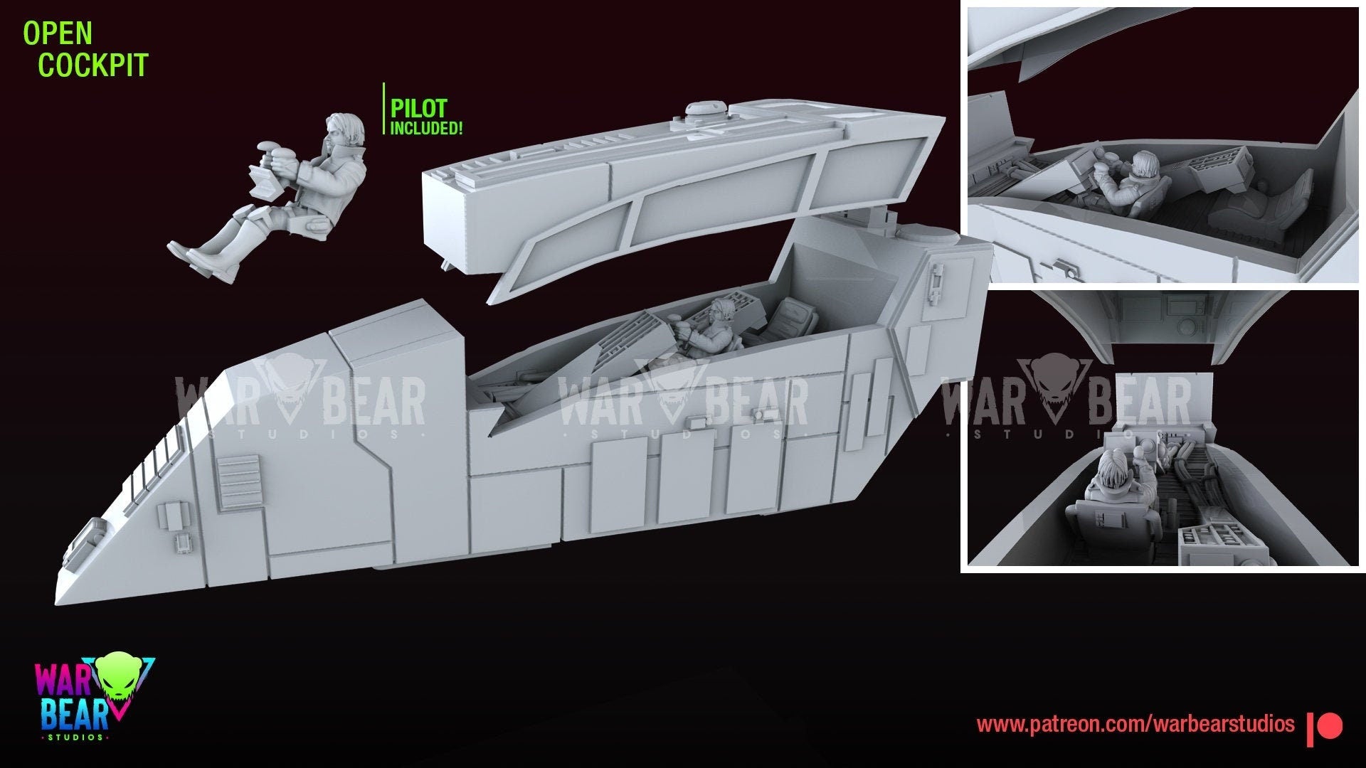 Legion Rotten Jackdaw (Custom Order) - product image 3 of 5