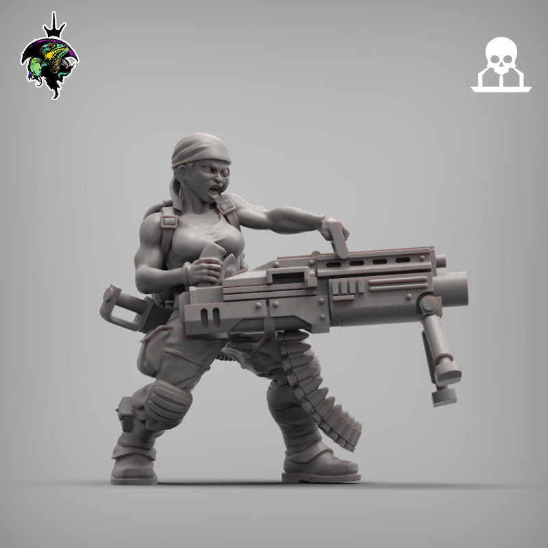 SpaceNam Sgt Hawker - Reptilian Overlords (Custom Order) - product image 3 of 6