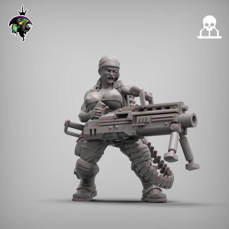 SpaceNam Sgt Hawker - Reptilian Overlords (Custom Order) - product image 5 of 6