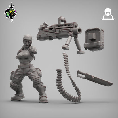SpaceNam Sgt Hawker - Reptilian Overlords (Custom Order) - product image 6 of 6