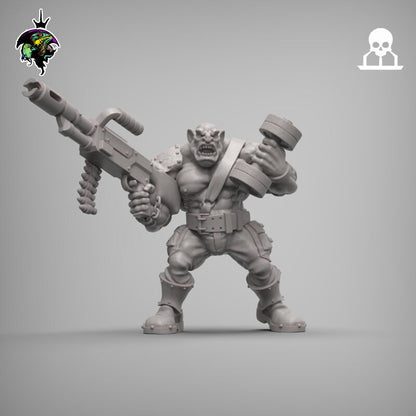 SpaceNam - Space Ogre Squad - Reptilian Overlords (Custom Order)