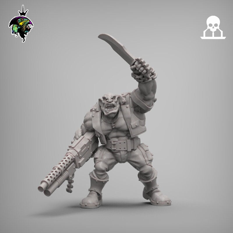 SpaceNam - Space Ogre Squad - Reptilian Overlords (Custom Order)