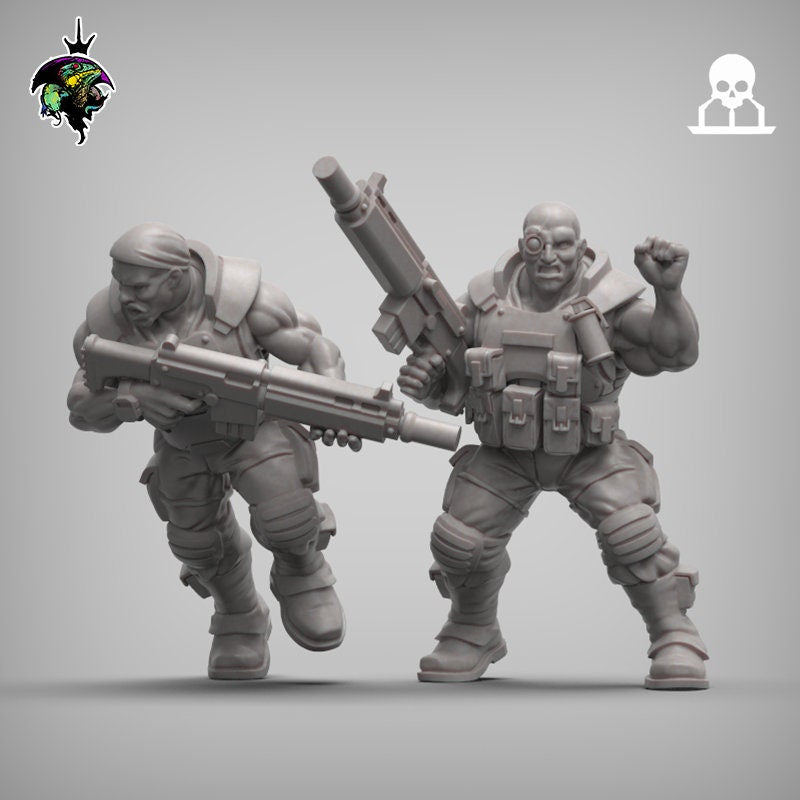 SpaceNam Infantry Squad V2.0 x10 - Reptilian Overlords (Custom Order) - product image 3 of 5