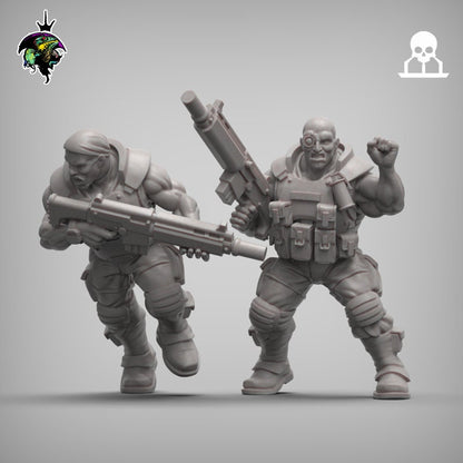 SpaceNam Infantry Squad V2.0 x10 - Reptilian Overlords (Custom Order) - product image 3 of 5