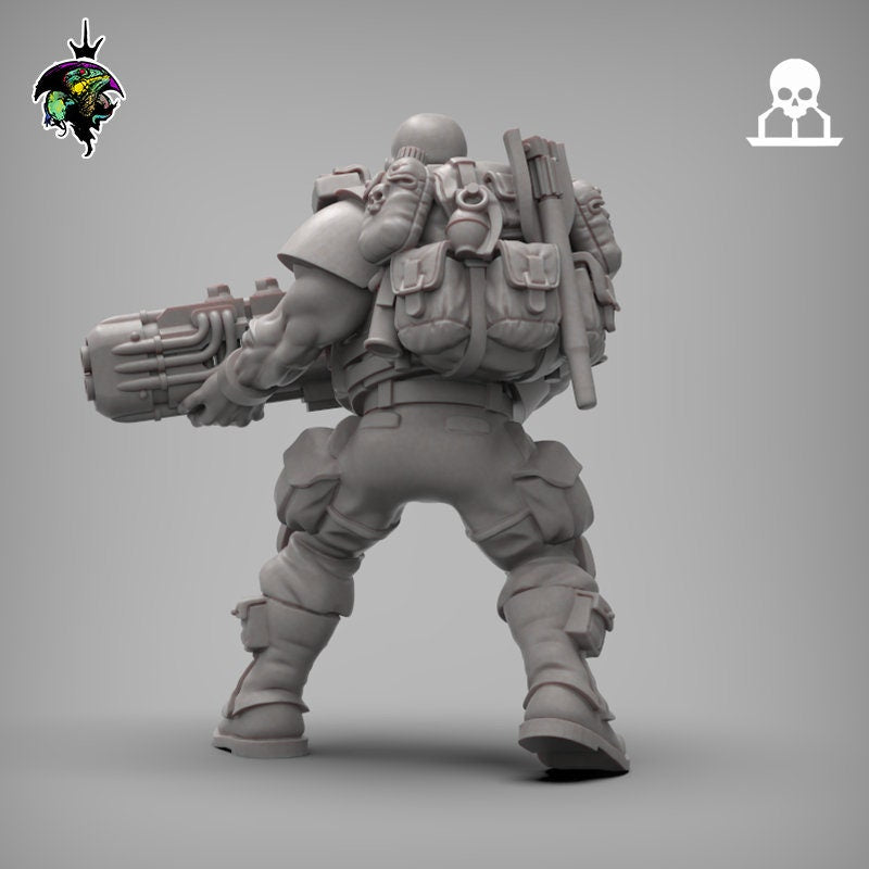 SpaceNam PlasRifle Team x2 - Reptilian Overlords (Custom Order) - product image 3 of 5