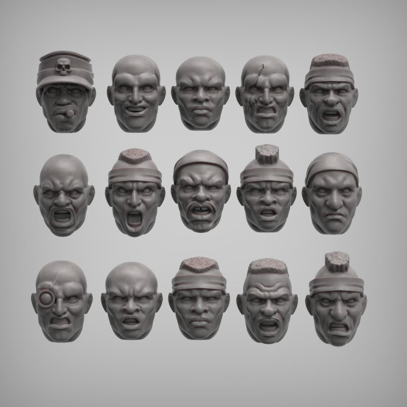 SpaceNam Infantry Squad V1.0 x10 - Reptilian Overlords (Custom Order) - product image 4 of 7