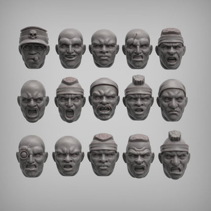 SpaceNam Infantry Squad V1.0 x10 - Reptilian Overlords (Custom Order) - product image 4 of 7