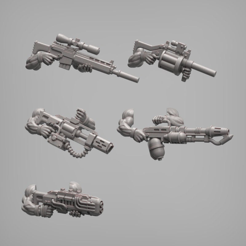 SpaceNam Special Weapons Arms - Reptilian Overlords (Custom Order) - product image