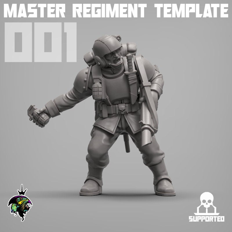 MRT Infantry Squad x10 - Reptilian Overlords (Custom Order) - product image 8 of 10