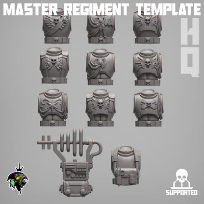 MRT Command Squad Upgrade Set - Reptilian Overlords (Custom Order) - product image 4 of 10