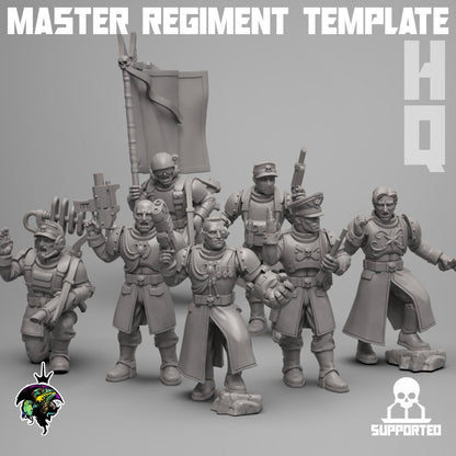 MRT Command Squad Upgrade Set - Reptilian Overlords (Custom Order) - product image 1 of 10
