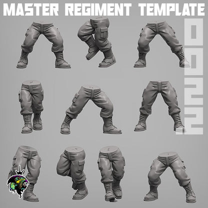 MRT Legs Set 001 - Reptilian Overlords (Custom Order) - product image 3 of 4