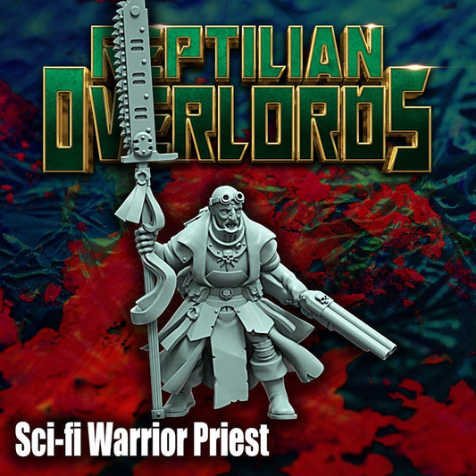 Sci-Fi Warrior Priest - Reptilian Overlords (Custom Order) - product image 2 of 3
