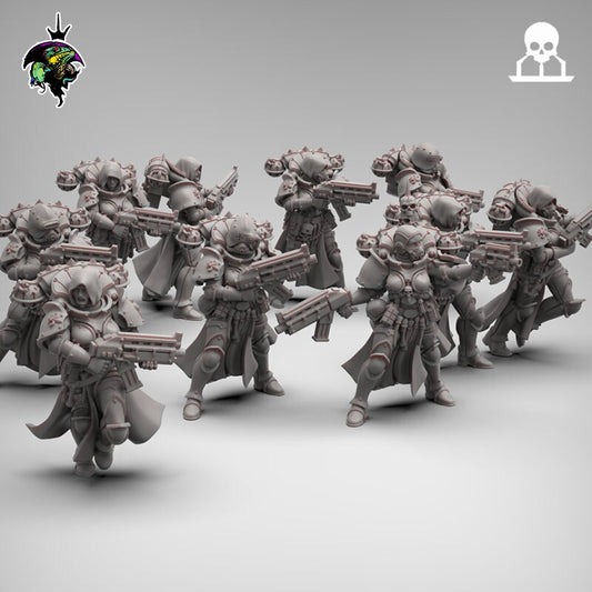 Coven Squad x10 Reptilian Overlords (Custom Order) - product image 1 of 9