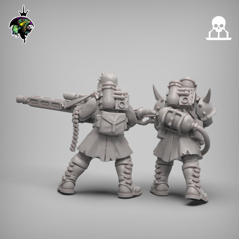 Heretic Special Weapons x2 - Reptilian Overlords (Custom Order)