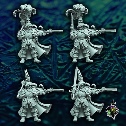 HRE Landsknecht Captain - Reptilian Overlords (Custom Order) - product image 2 of 2