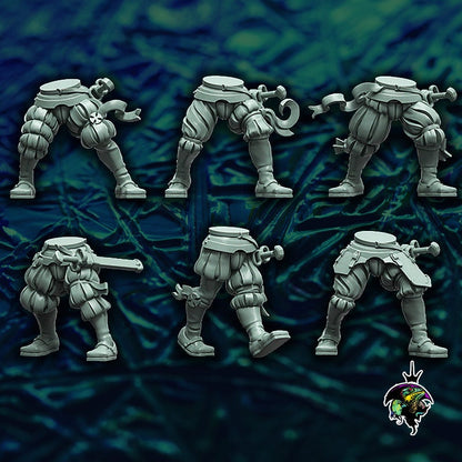 HRE Landsknecht Spearmen and Halberdiers x10 - Reptilian Overlords (Custom Order) - product image 8 of 10