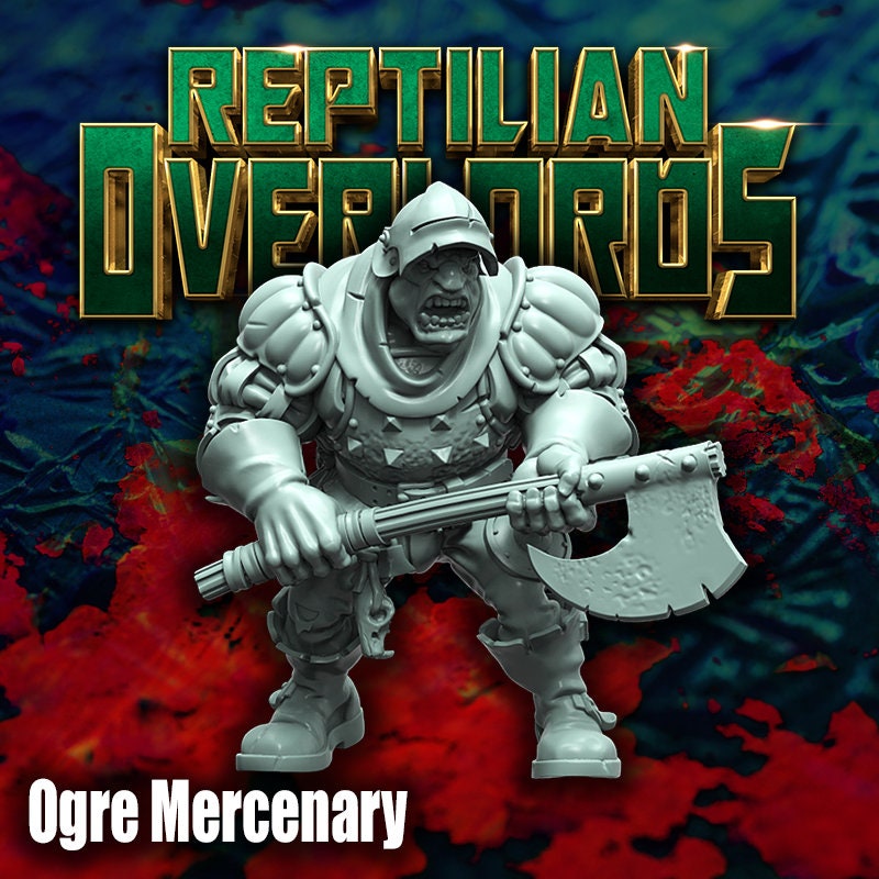HRE Ogre Mercenary - Reptilian Overlords (Custom Order) - product image 5 of 6