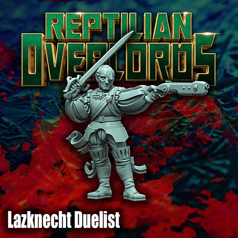 Lazknecht Duelist Reptilian Overlords (Custom Order) - product image 1 of 5