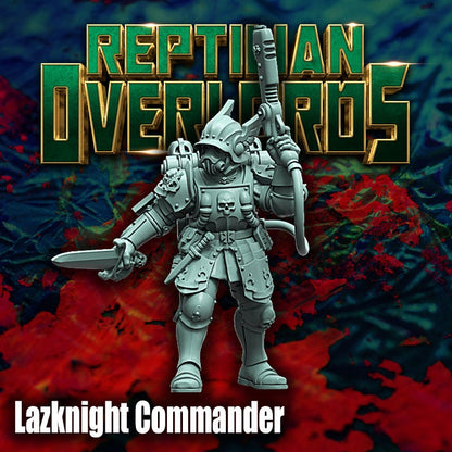 LazKnight Commander - Reptilian Overlords (Custom Order)