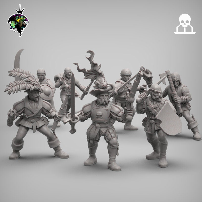 Fantasy Mercenaries and Militia - Reptilian Overlords (Custom Order) - product image 1 of 10