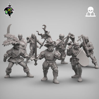 Fantasy Mercenaries and Militia - Reptilian Overlords (Custom Order) - product image 1 of 10
