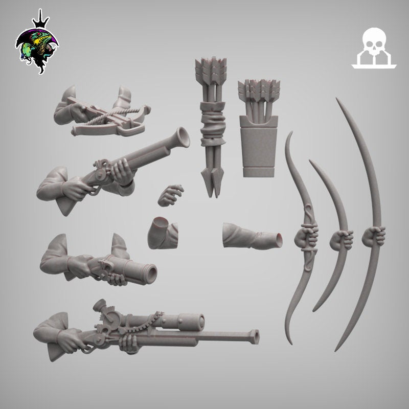 Fantasy Mercenaries and Militia EXPANSION set - Reptilian Overlords (Custom Order) - product image 5 of 10
