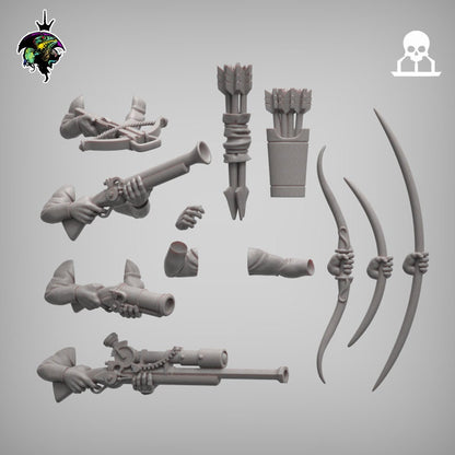 Fantasy Mercenaries and Militia EXPANSION set - Reptilian Overlords (Custom Order) - product image 5 of 10