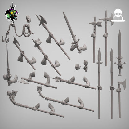 Fantasy Mercenaries and Militia EXPANSION set - Reptilian Overlords (Custom Order) - product image 2 of 10