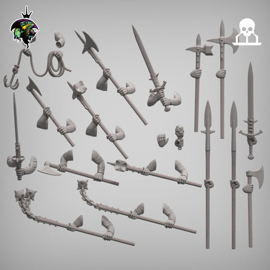 Fantasy Mercenaries and Militia EXPANSION set - Reptilian Overlords (Custom Order) - product image 2 of 10