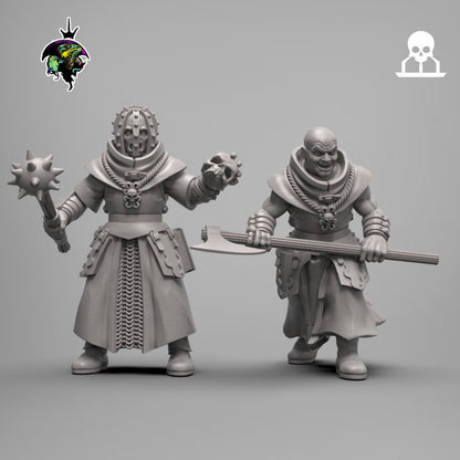 Fantasy Priests and Penitents x10 - Reptilian Overlords (Custom Order) - product image 5 of 10