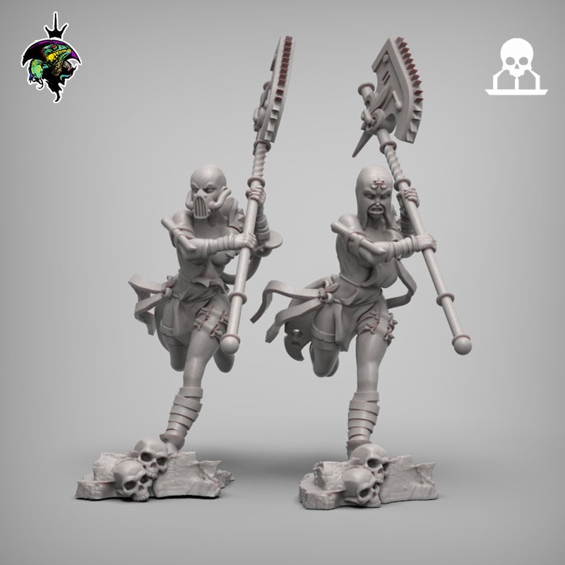 Choppy Zealots Squad x10 Reptilian Overlords (Custom Order) - product image 1 of 6
