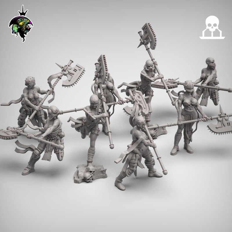 Choppy Zealots Squad x10 - Reptilian Overlords (Custom Order)