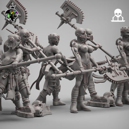 Choppy Zealots Squad x10 - Reptilian Overlords (Custom Order)