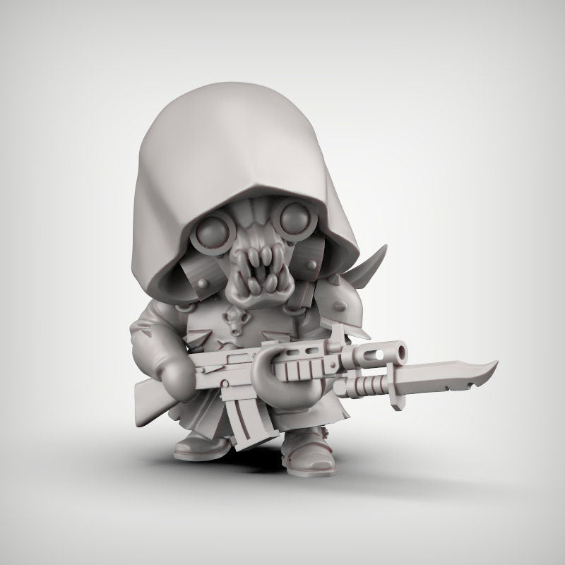 Chibi Heretic - Reptilian Overlords (Custom Order) - product image