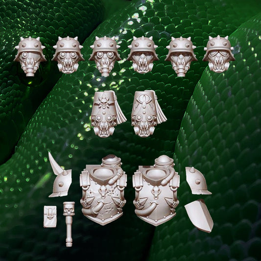 Heretic - Bits Set - Reptilian Overlords (Custom Order)