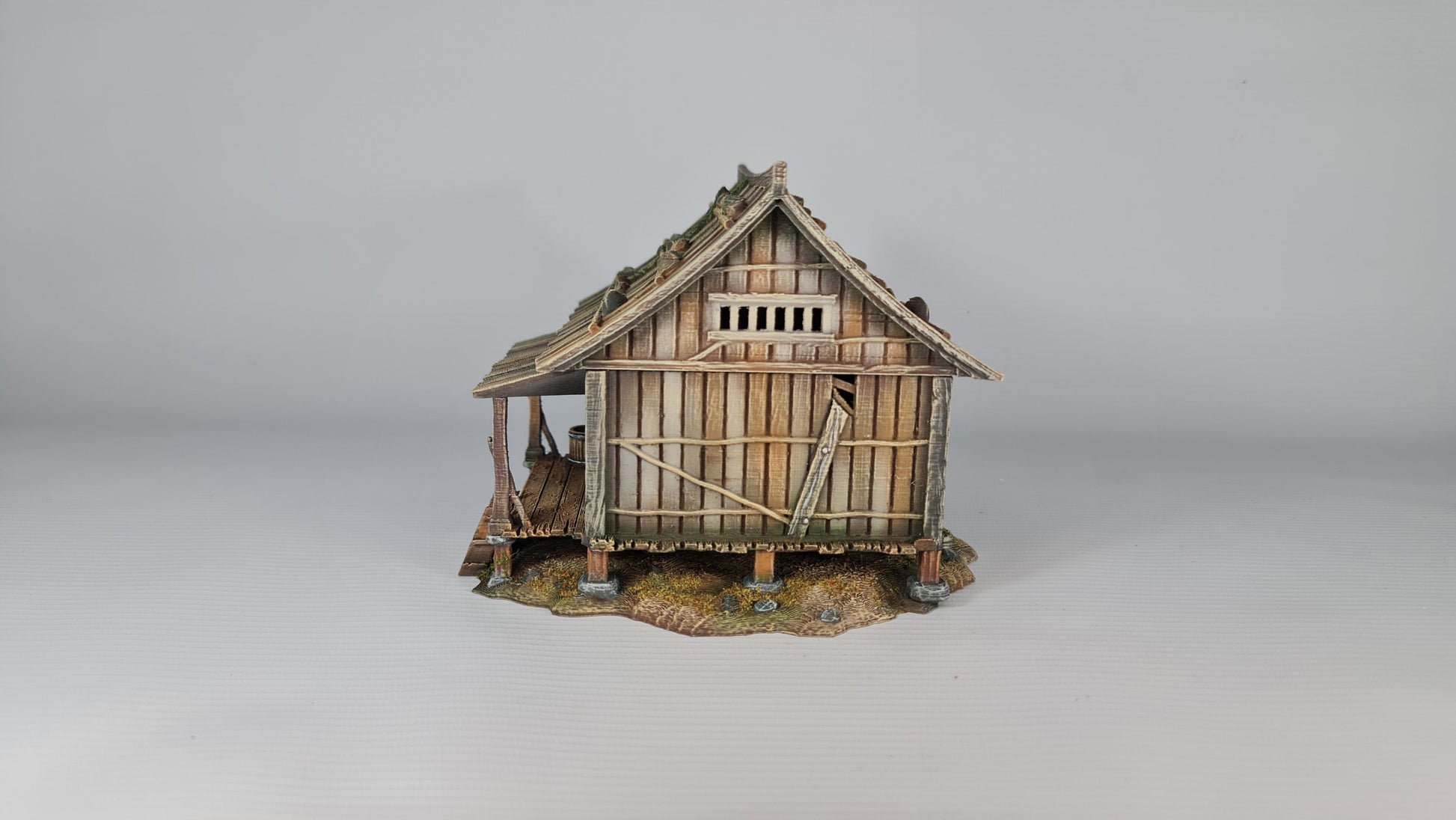 Nippon Saga Farm House Two - Wargaming Terrain 28mm - Printed on FDM Bambu Lab X1 Carbon (Custom Order) - product image 5 of 10